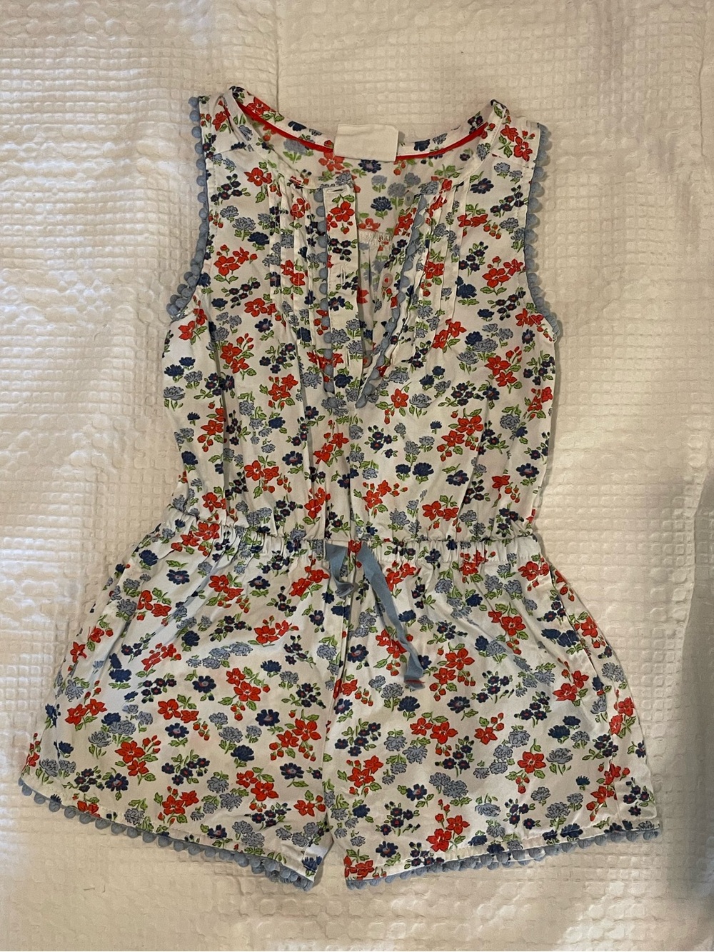 Mini Boden size 2-3 floral romper